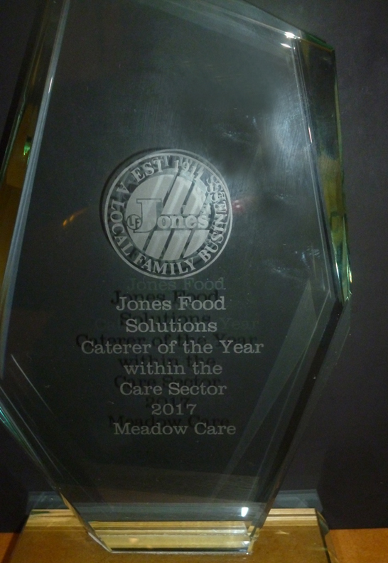 L & F Jones - Caterer of the Year within the Care Sector