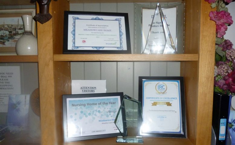 Meadowcare awards cabinet